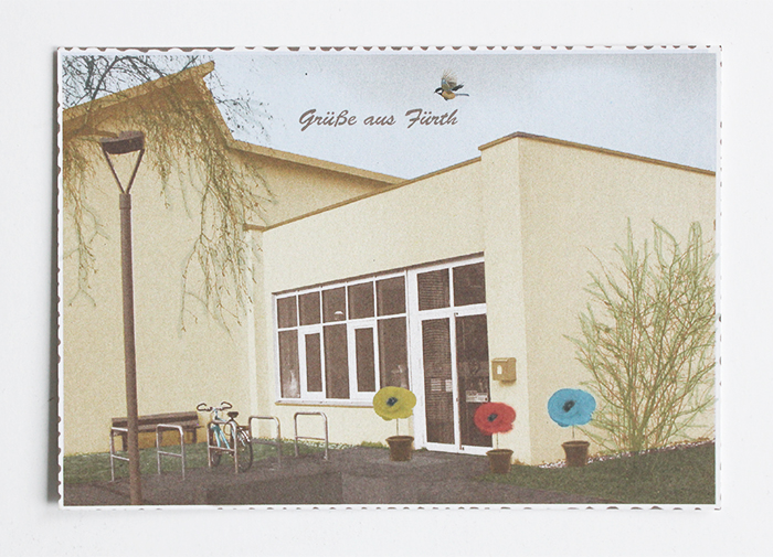 Gruß-Postkarte
